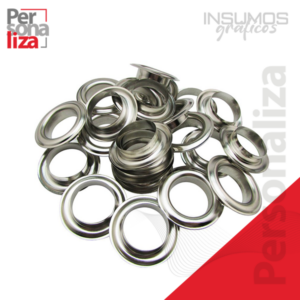 Ojalillos Metálicos de 10mm para Baner