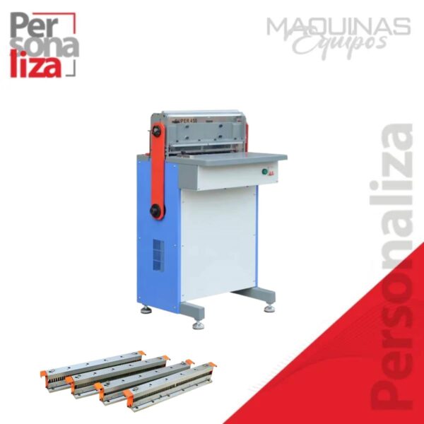 Perforadora y Cerradora de Anillos Doble Ring 450mm